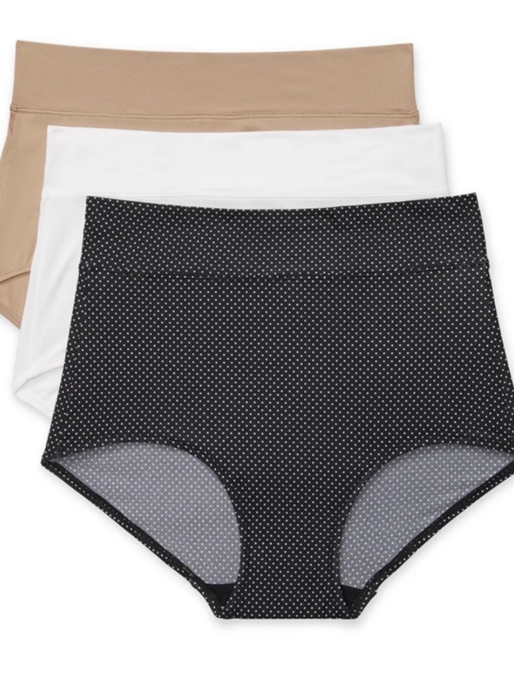 NWT Warners Blissful Benefits 6 Pack Microfiber Briefs Underwear -Size 7 - Picture 3 of 6